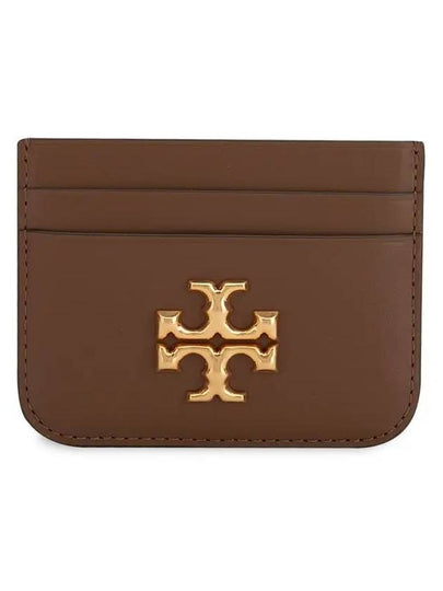 Eleanor Card Wallet Brown - TORY BURCH - BALAAN 2