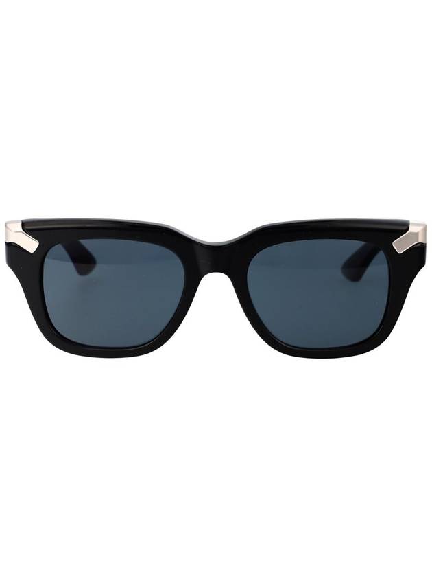 24SS sunglasses AM0439S 002 black - ALEXANDER MCQUEEN - BALAAN 2