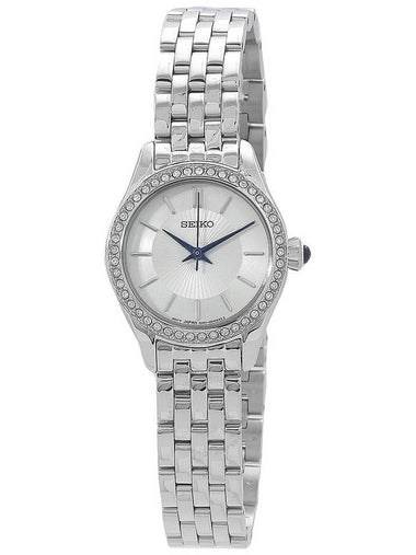 Seiko Quartz White Dial Ladies Watch SUR539 - SEIKO - BALAAN 1