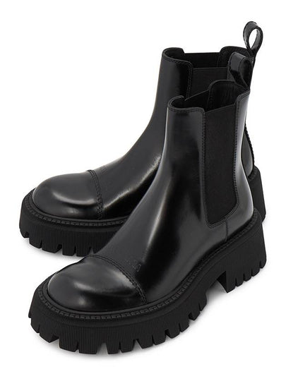 Tractor Leather Chelsea Boots Black - BALENCIAGA - BALAAN 2