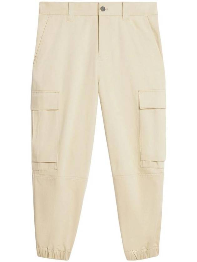 Ankle Band Cargo Pants Beige - AMI - BALAAN 1