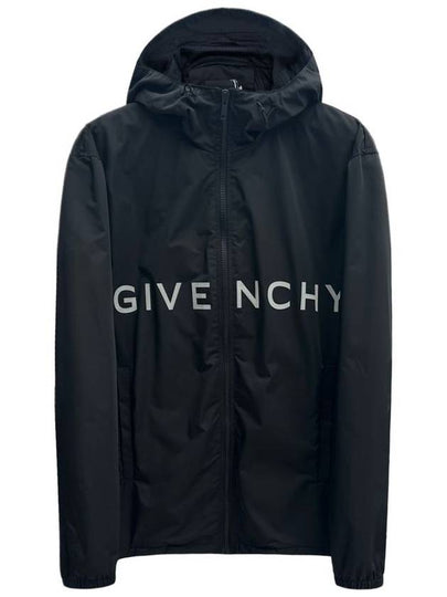 Maxi Logo Windbreaker Black - GIVENCHY - BALAAN 2