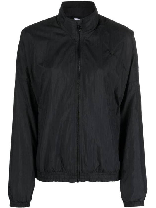 Premium Essential Nylon Track Jacket Black - ADIDAS - BALAAN 1