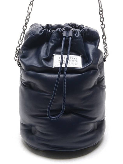 Glam Slam Emboss Bucket Bag Navy - MAISON MARGIELA - BALAAN 2