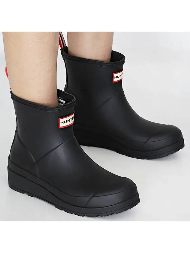 Original Play Short Rain Boots Black - HUNTER - BALAAN 2