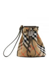 Check drawstring mini bag 8093916 - BURBERRY - BALAAN 2