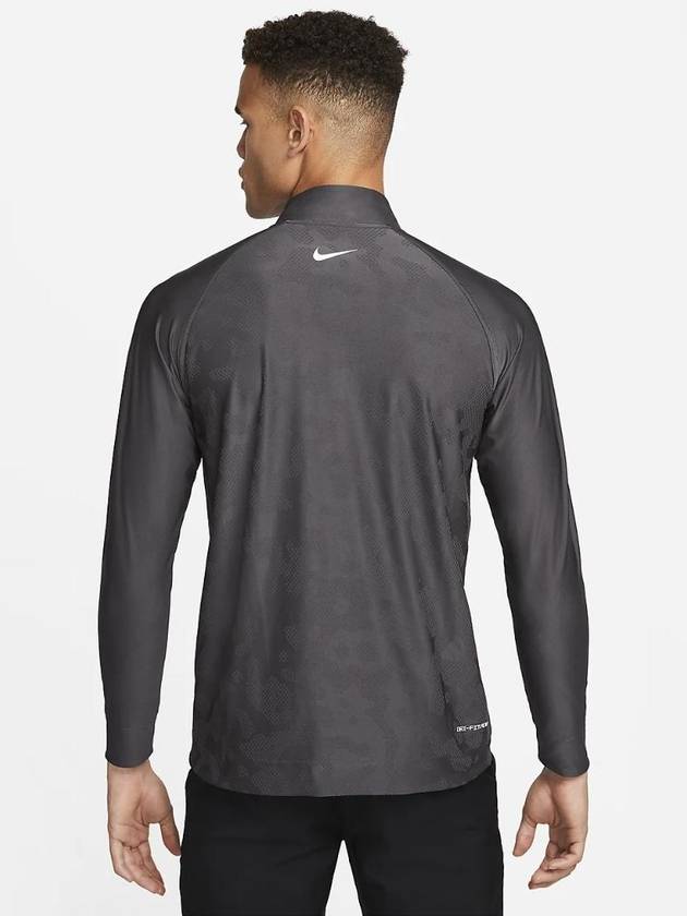 Golf Dri-Fit ADV Tour Half Zip Long Sleeve T-Shirt Anthracite - NIKE - BALAAN 3