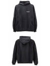 Beverly Hills Embroidered Hoodie Black - BALENCIAGA - BALAAN 5