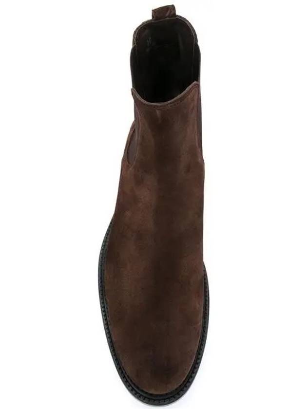 Suede Chelsea Boots Brown - TOD'S - BALAAN.