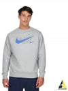 Sportswear Club Sweatshirt Grey - NIKE - BALAAN 2