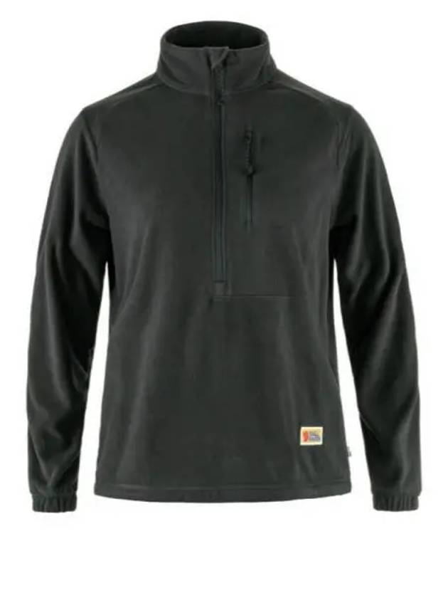 Vardag Lite Fleece Long Sleeve T-Shirt Dark Grey - FJALL RAVEN - BALAAN 2