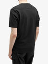 24/1 Jersey Garment Dyed Pocket Short Sleeve T-Shirt Black - CP COMPANY - BALAAN 4