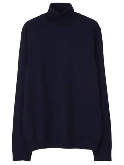 Lyd Merino Wool Turtleneck Navy - J.LINDEBERG - BALAAN 2