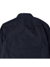 Lens Wappen Ripstop Shirt Zip Up Jacket Navy - CP COMPANY - BALAAN 9