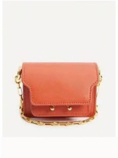 Trunk Nano Chain Crossbody Bag Brick - MARNI - BALAAN 2