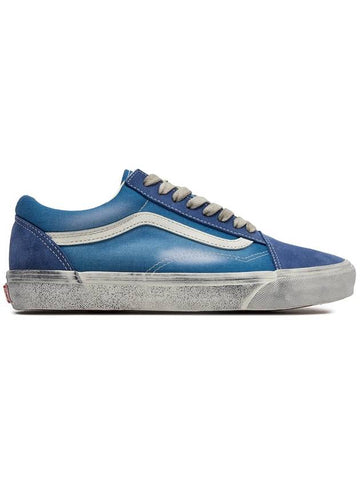 Old Skool Wave Low Top Sneakers Washed Blue - VANS - BALAAN 1