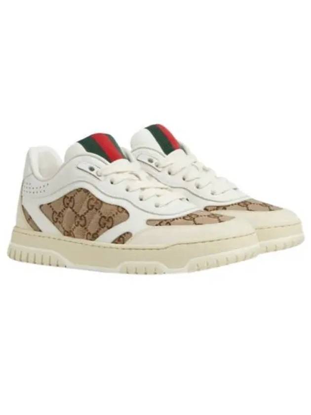 Original GG Canvas Low Top Sneakers White Beige - GUCCI - BALAAN 2