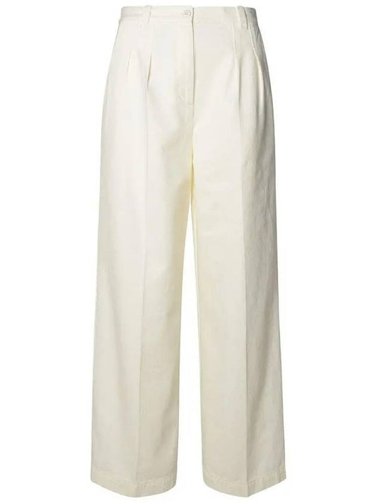 Pantalon Tressie Straight Pants White - A.P.C. - BALAAN 2