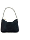 Falabella Mini Chain Shoulder Bag Black - STELLA MCCARTNEY - BALAAN 3