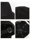 logo embroidered ball cap black - VALENTINO - BALAAN 4