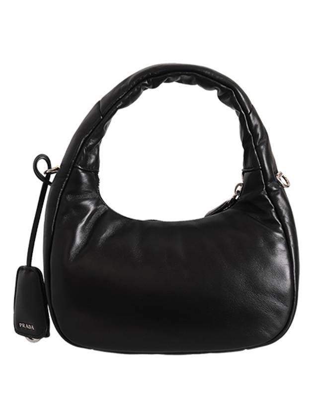 Soft Padded Nappa Leather Mini Bag Black - PRADA - BALAAN 5