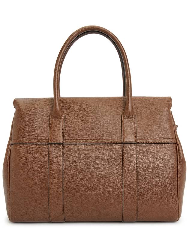 Bayswater Grain Small Classic Leather Tote Bag Brown - MULBERRY - BALAAN 5