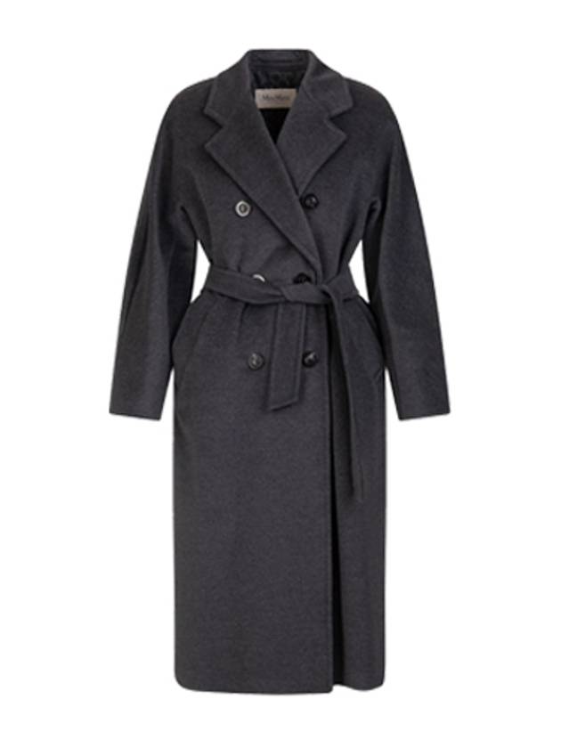 Madame Belted Double Coat Grey - MAX MARA - BALAAN 2