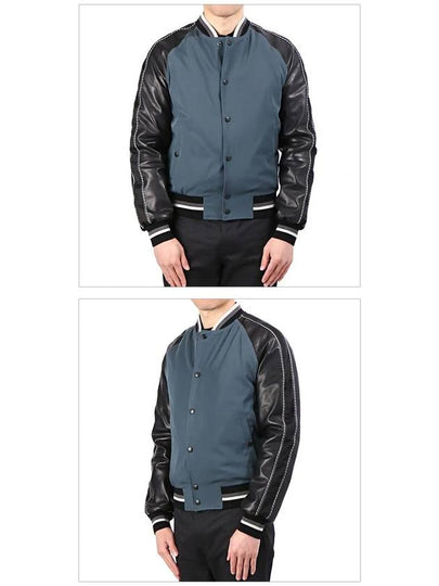 Calfskin Stadium Jacket RMLF0017 135 - LANVIN - BALAAN 2