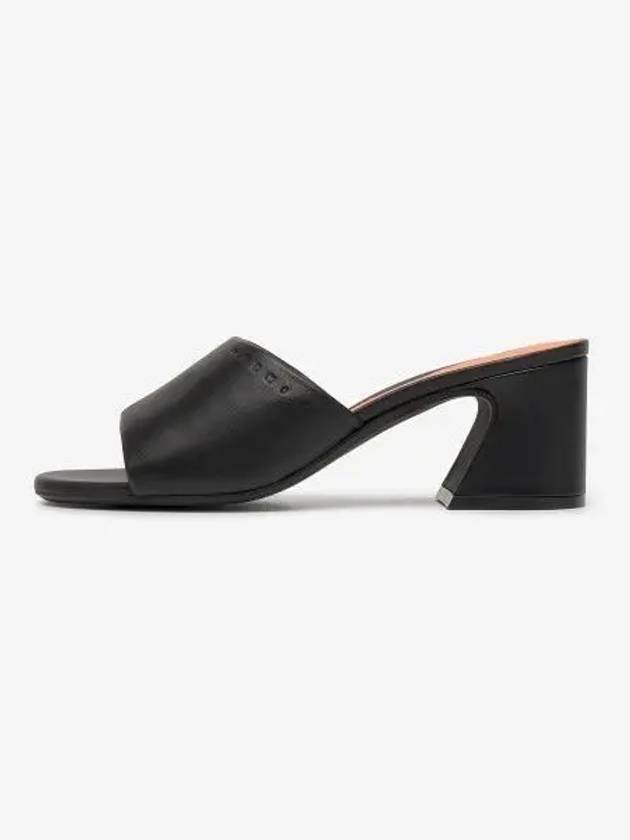 Leather Sandal Heels Black - MARNI - BALAAN 2