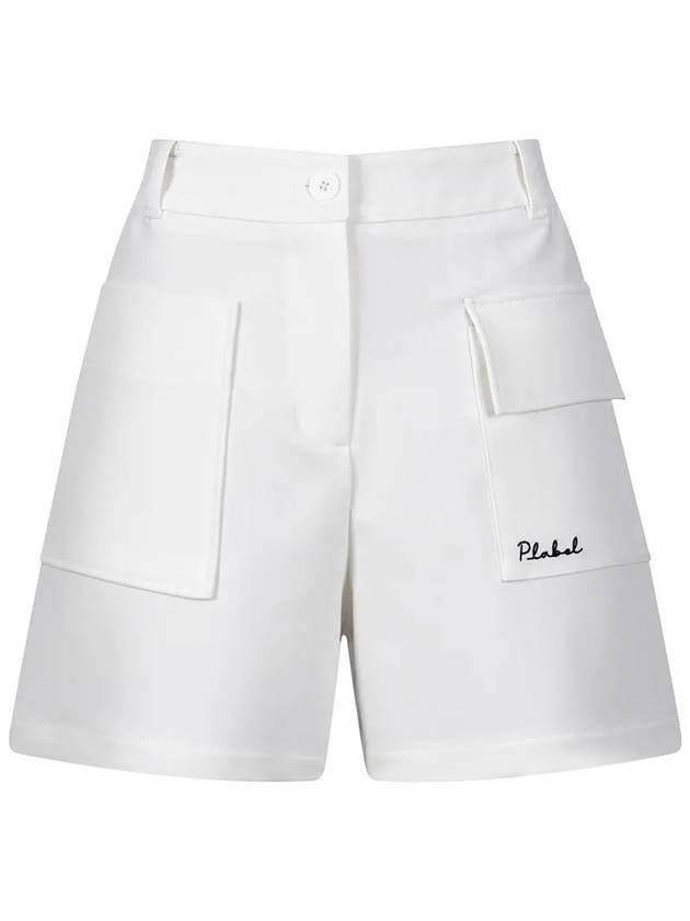 Logo Pocket Short Pants MW4SL700 - P_LABEL - BALAAN 6