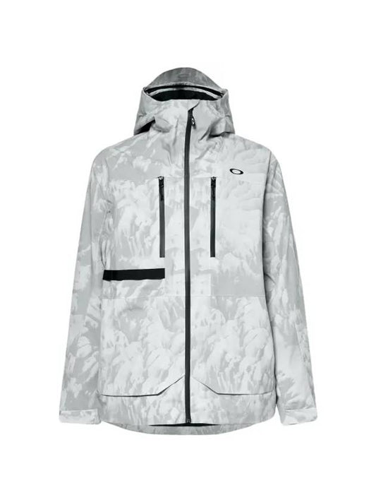 TC Earth Shell Hooded Jacket Grey - OAKLEY - BALAAN 1