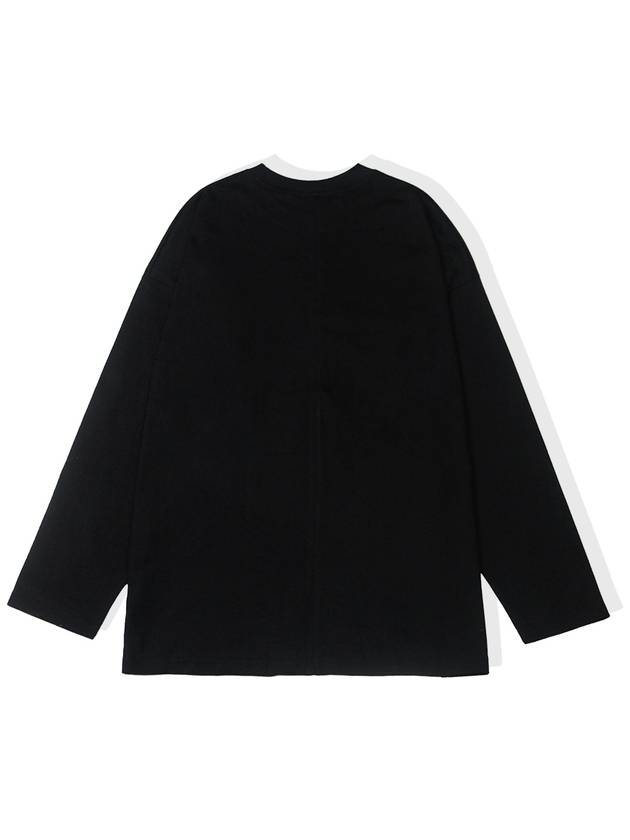 Overfit Layered Long T-Shirt Black - FOREEDCLUB - BALAAN 3