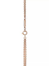 Large Double Link Pendant Necklace Rose Gold - TIFFANY & CO. - BALAAN 5