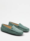 Gommino Suede Driving Shoes Green - TOD'S - BALAAN 3