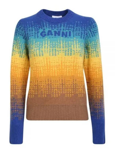 Gradient Knit Top - GANNI - BALAAN 2