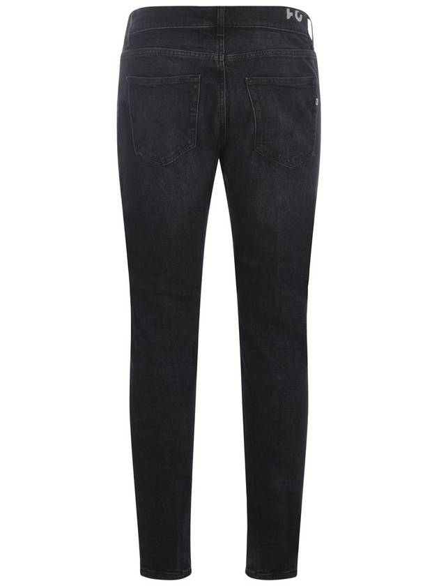 Denim Straight Pants UP576DS0215GI1 999 BLACK - DONDUP - BALAAN 3