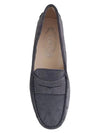 Gommino Suede Driving Shoes Dark Grey - TOD'S - BALAAN 3