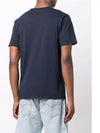 All Right Fox Patch Cotton Short Sleeve T-Shirt Navy - MAISON KITSUNE - BALAAN 6