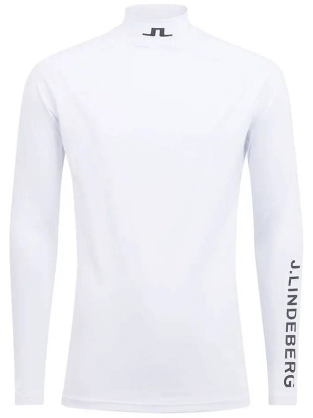 Golf Aello Soft Compression Short Sleeve T Shirt White - J.LINDEBERG - BALAAN 2