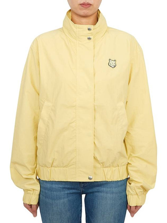 Fox Head Windbreaker Yellow - MAISON KITSUNE - BALAAN 2