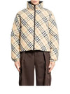 Check Reversible Down Padding Sand - BURBERRY - BALAAN 2