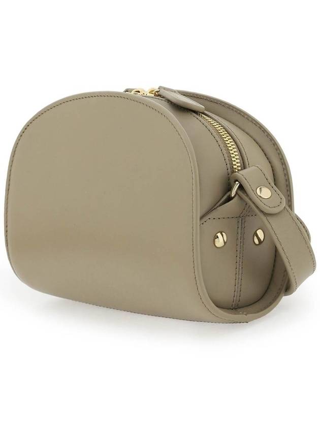 Demi Lune Mini Half Moon Cross Bag Grey - A.P.C. - BALAAN 3