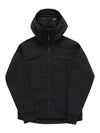 Shell R Goggle Hooded Jacket Black - CP COMPANY - BALAAN 6