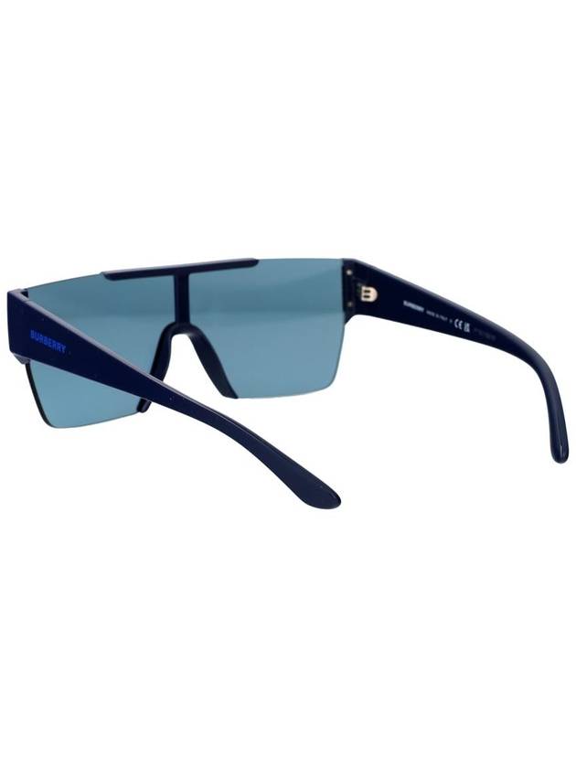 Eyewear Plastic Logo Goggles Sunglasses Blue - BURBERRY - BALAAN 5