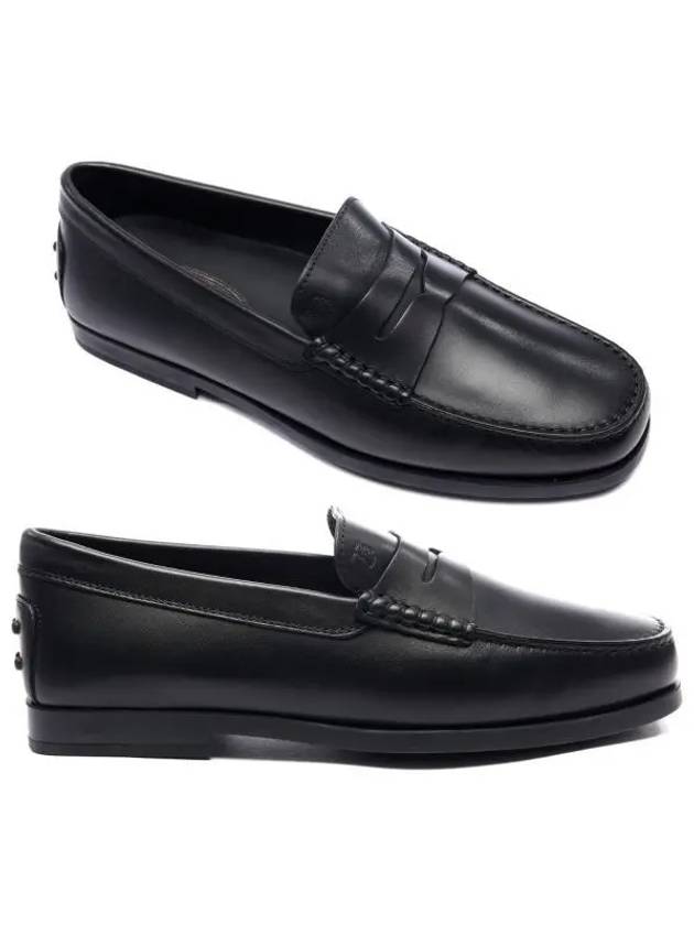 Men's Moccasin Loafers Black - TOD'S - BALAAN 2