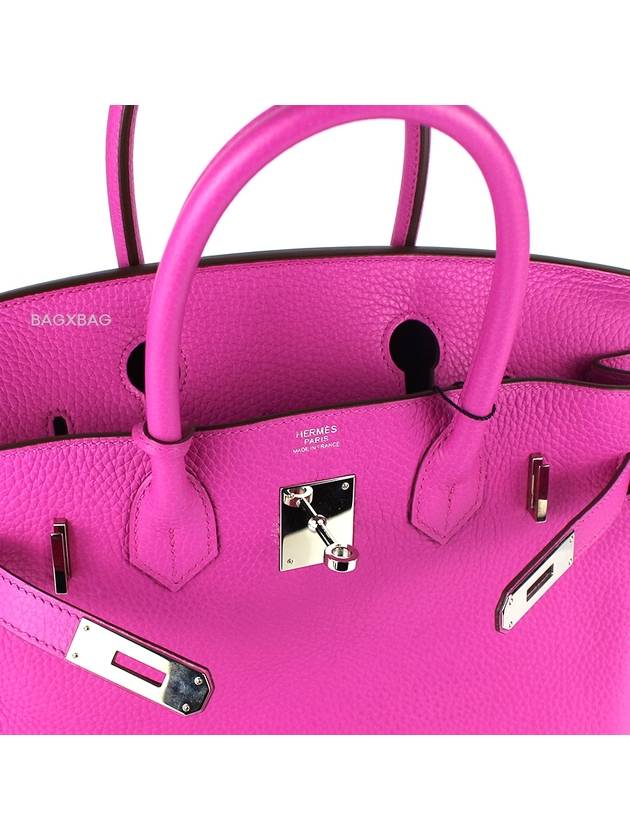 HM Birkin 30 Hot Pink Silver HM42BG010 - HERMES - BALAAN 7