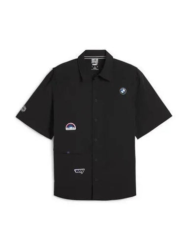 BMW MMS Summer Crew Short Sleeve Shirt Black 624618 01 - PUMA - BALAAN 1