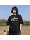 Fear of God Essentials 1977 T Shirt Black - FEAR OF GOD ESSENTIALS - BALAAN 3