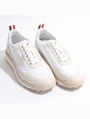 Alumni Eco Nylon Sneaker Tonal White Fun Mix - THOM BROWNE - BALAAN 3