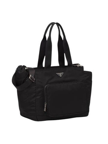 Re Nylon Baby Bag Black - PRADA - BALAAN 1